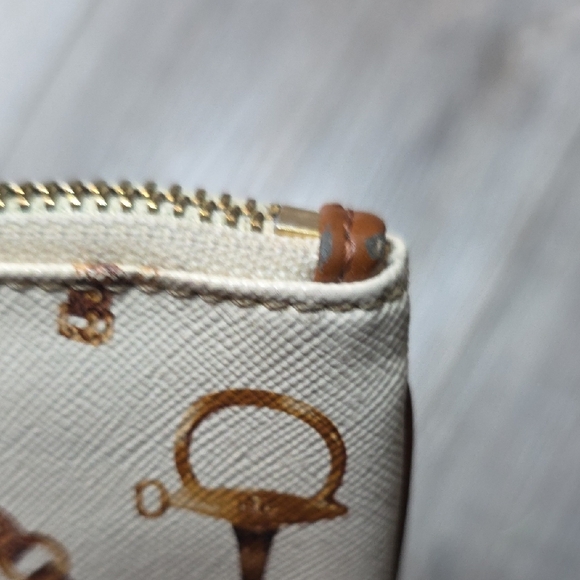 Ralph Lauren | 2014 Caldwell Belting, Equestrian Inspired Print Wristlet - Picture 9 of 11